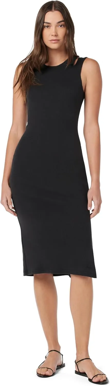 HUDSON Women's Cut Out Sleeveless Maxi Dress