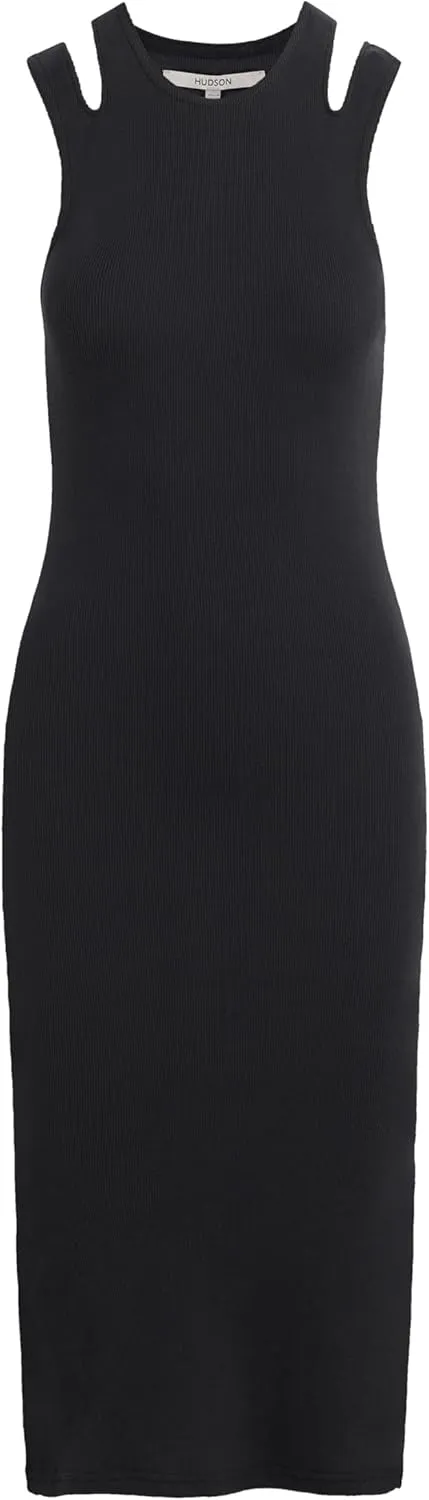 HUDSON Women's Cut Out Sleeveless Maxi Dress