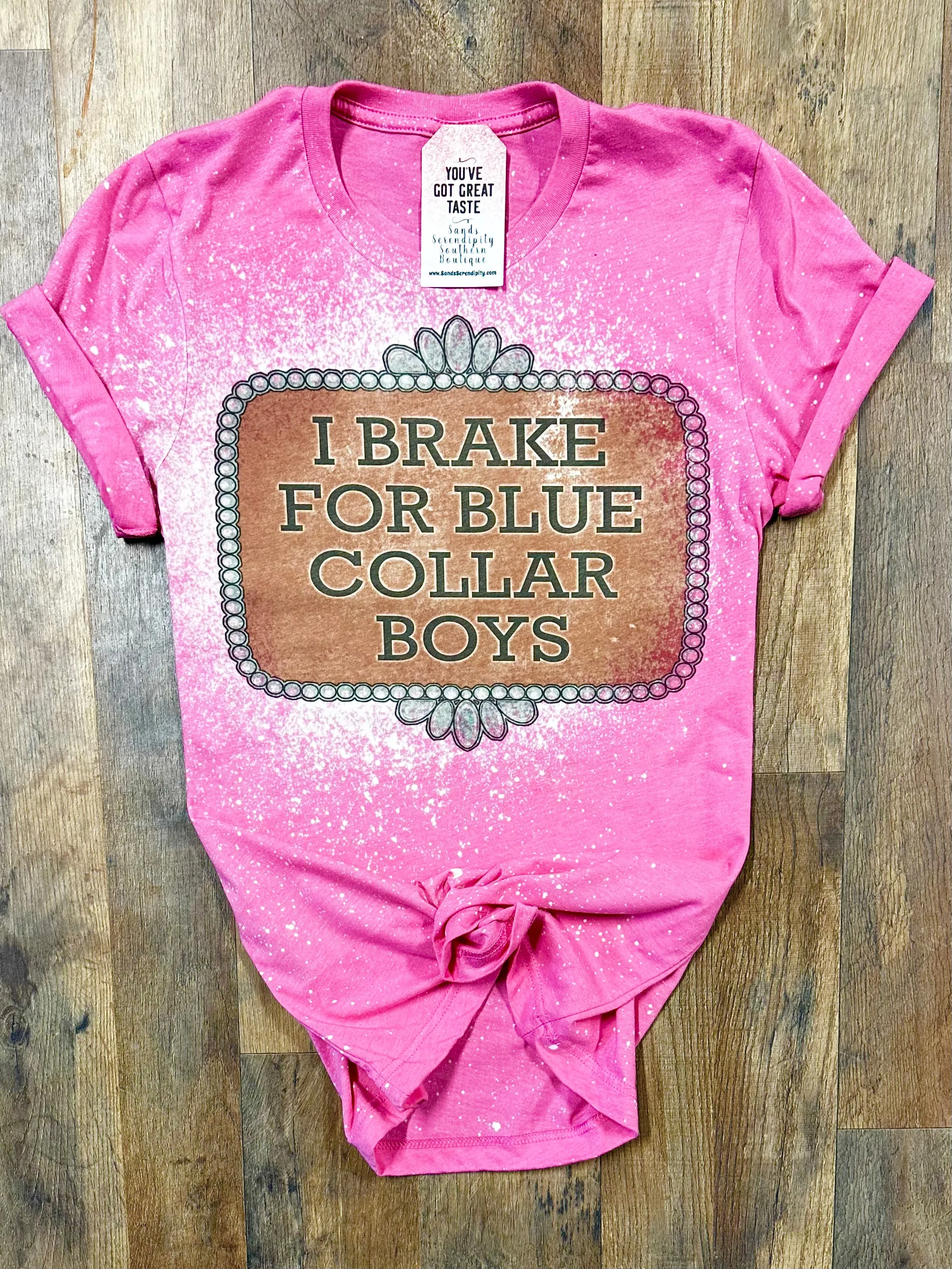 I Brake For Blue Collar Boys 😘