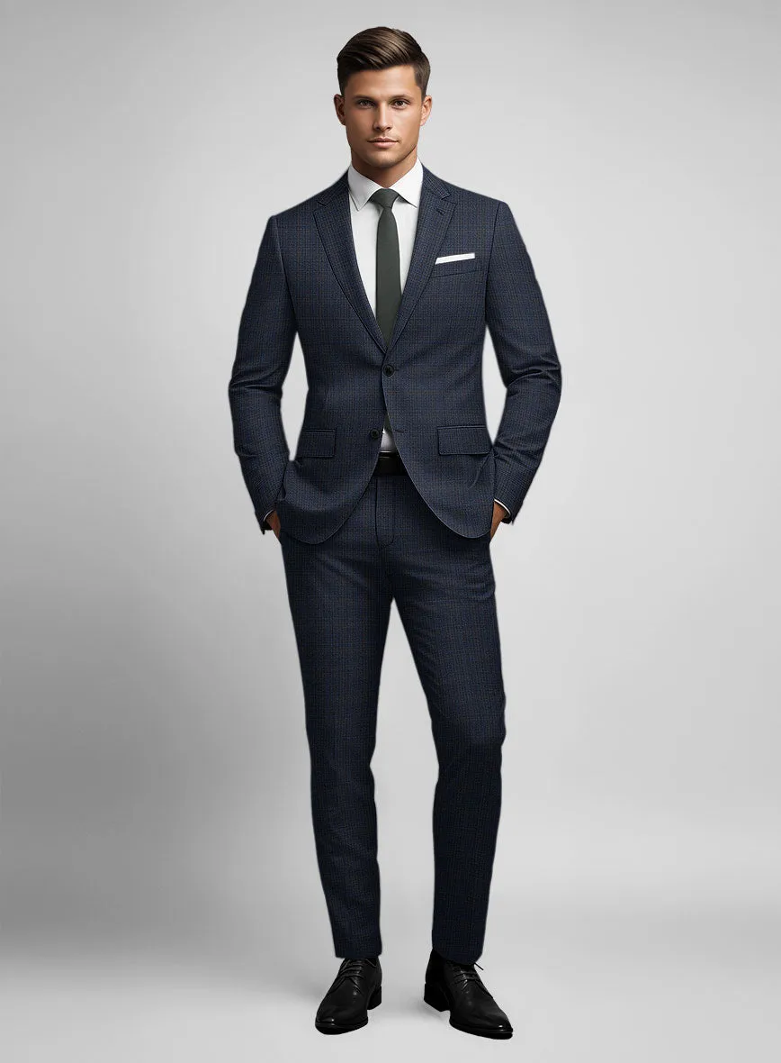 Stylish Italian Wool Tiburcio Suit