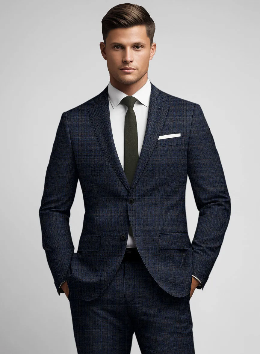 Stylish Italian Wool Tiburcio Suit