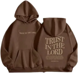 JESUS LOVES YOU Sweatshirts for Teen Girls Long Sleeve Letter Preppy Casual Graphic Hoodies Drawstring Pullover Cute Oversized Hoodie for Women
