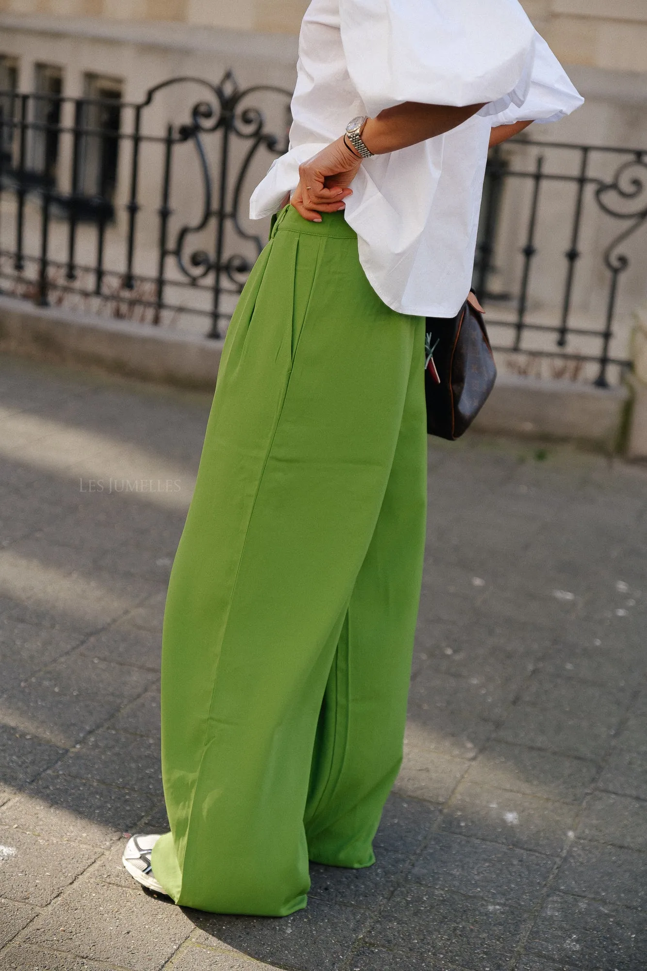 Jocelyne trousers forest green