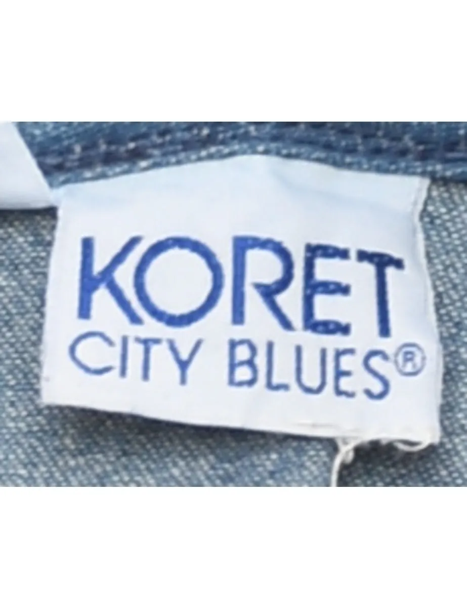 Koret City Blues Denim Jacket Vest - M