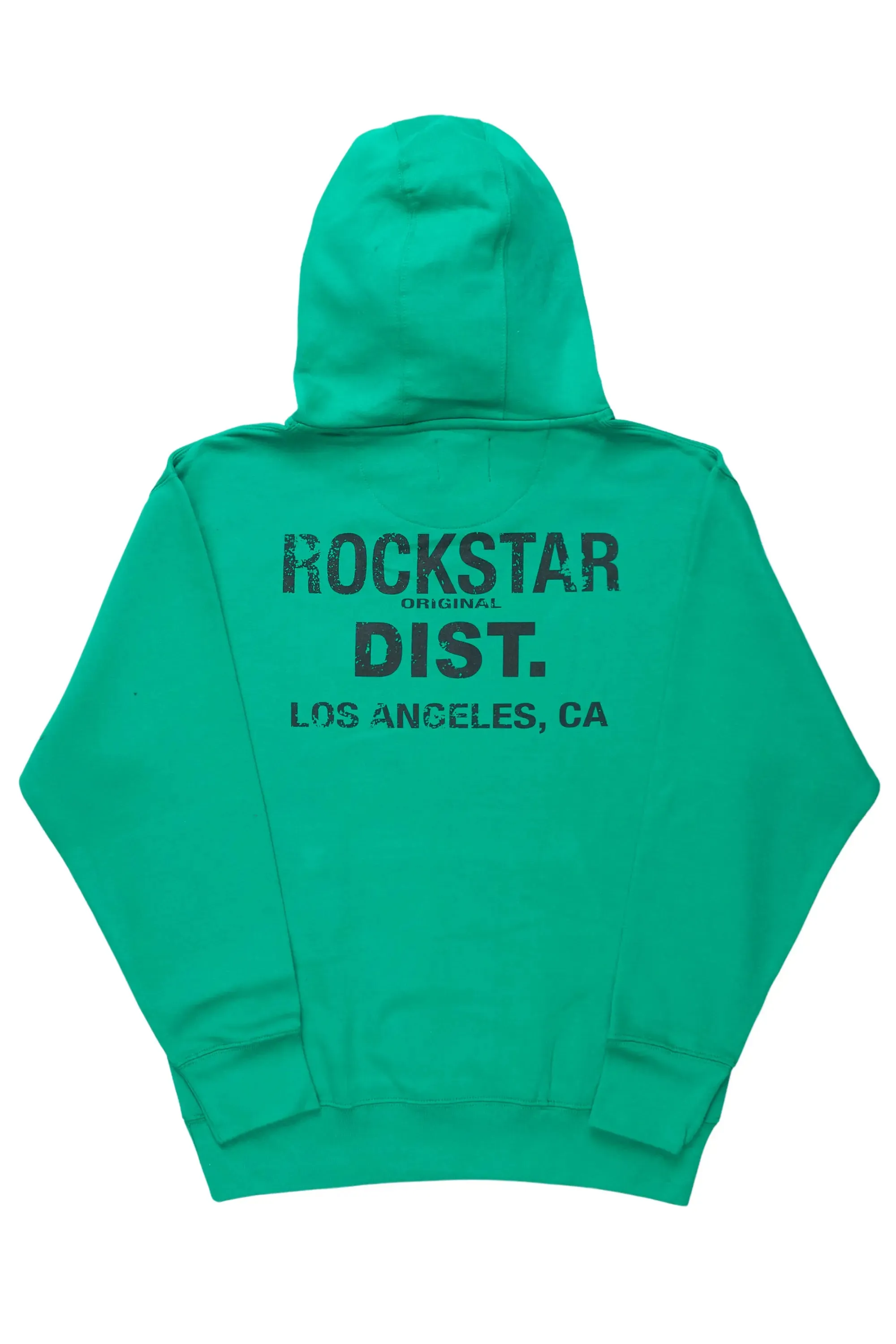 Lake Green/Black Graphic Hoodie