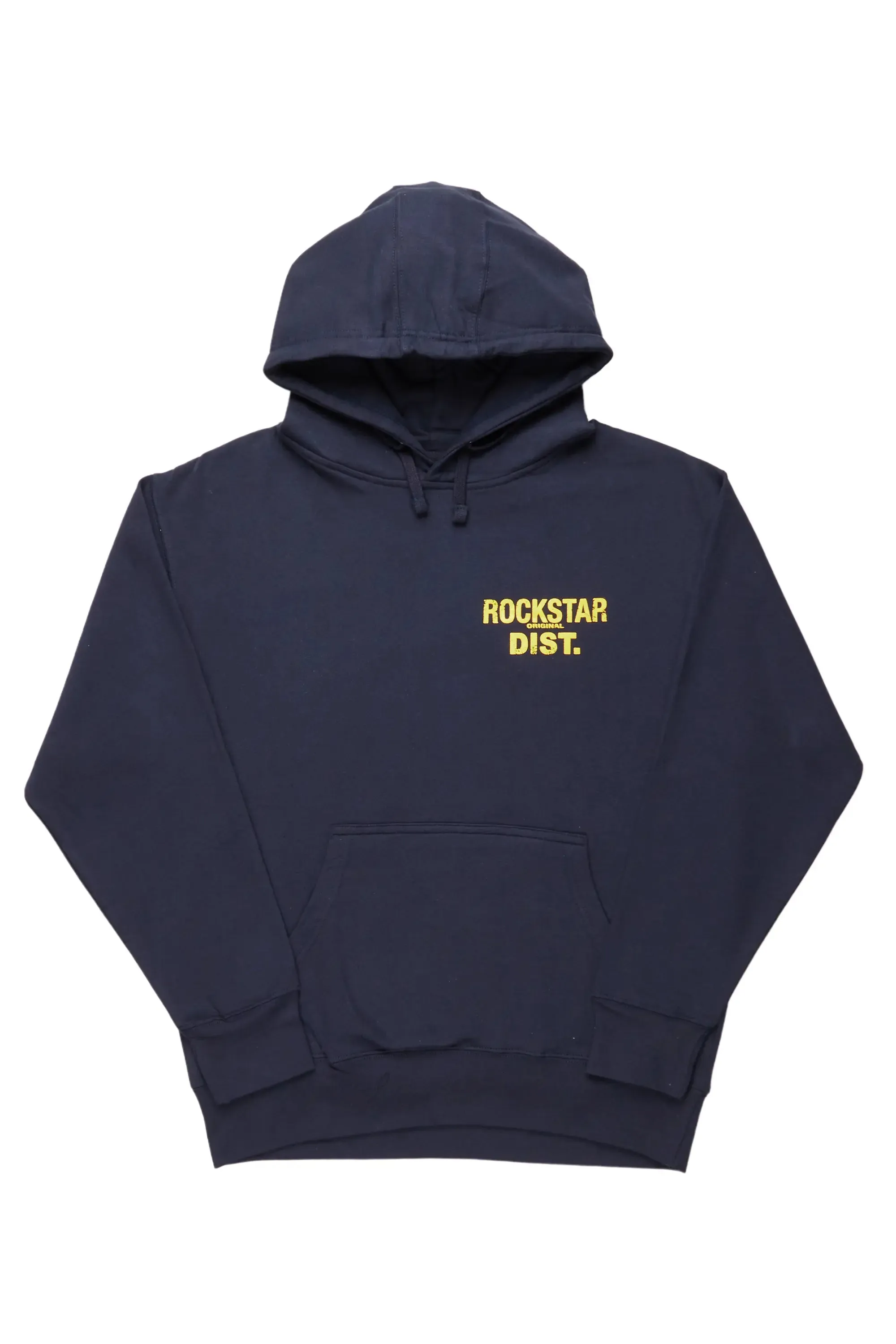 Lake Navy/Yellow Graphic Hoodie