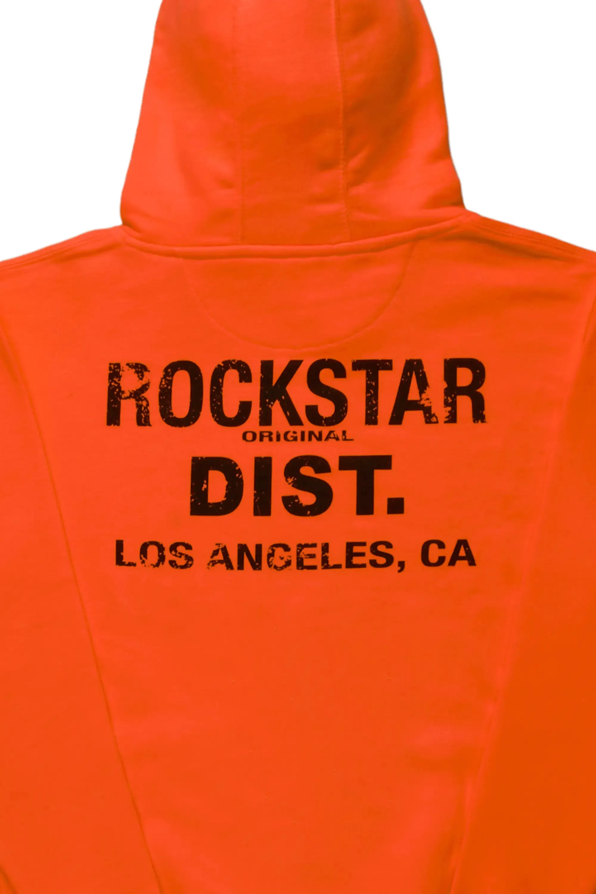Lake Orange/Black Graphic Hoodie