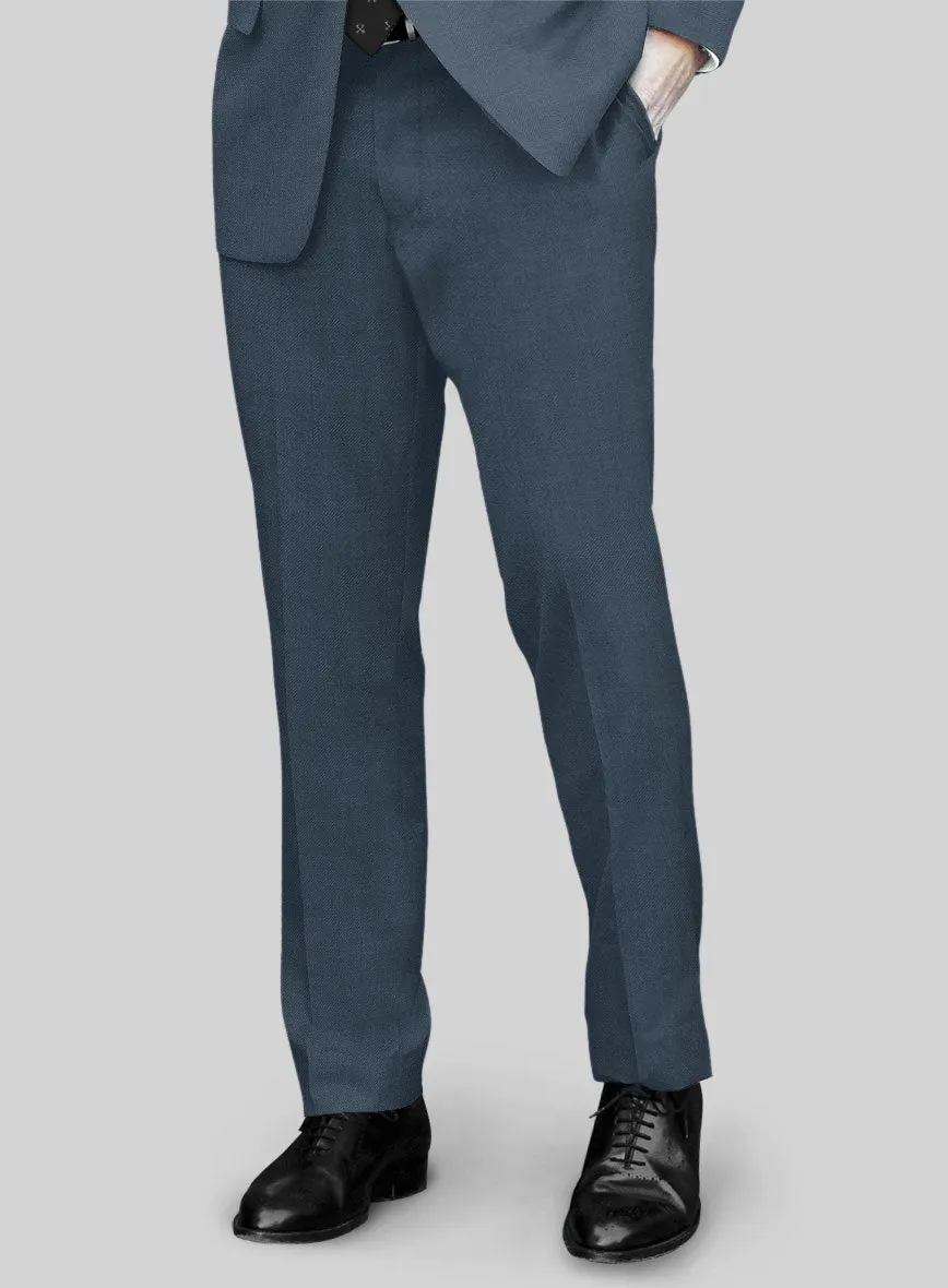 Marco Stretch Space Blue Wool Suit