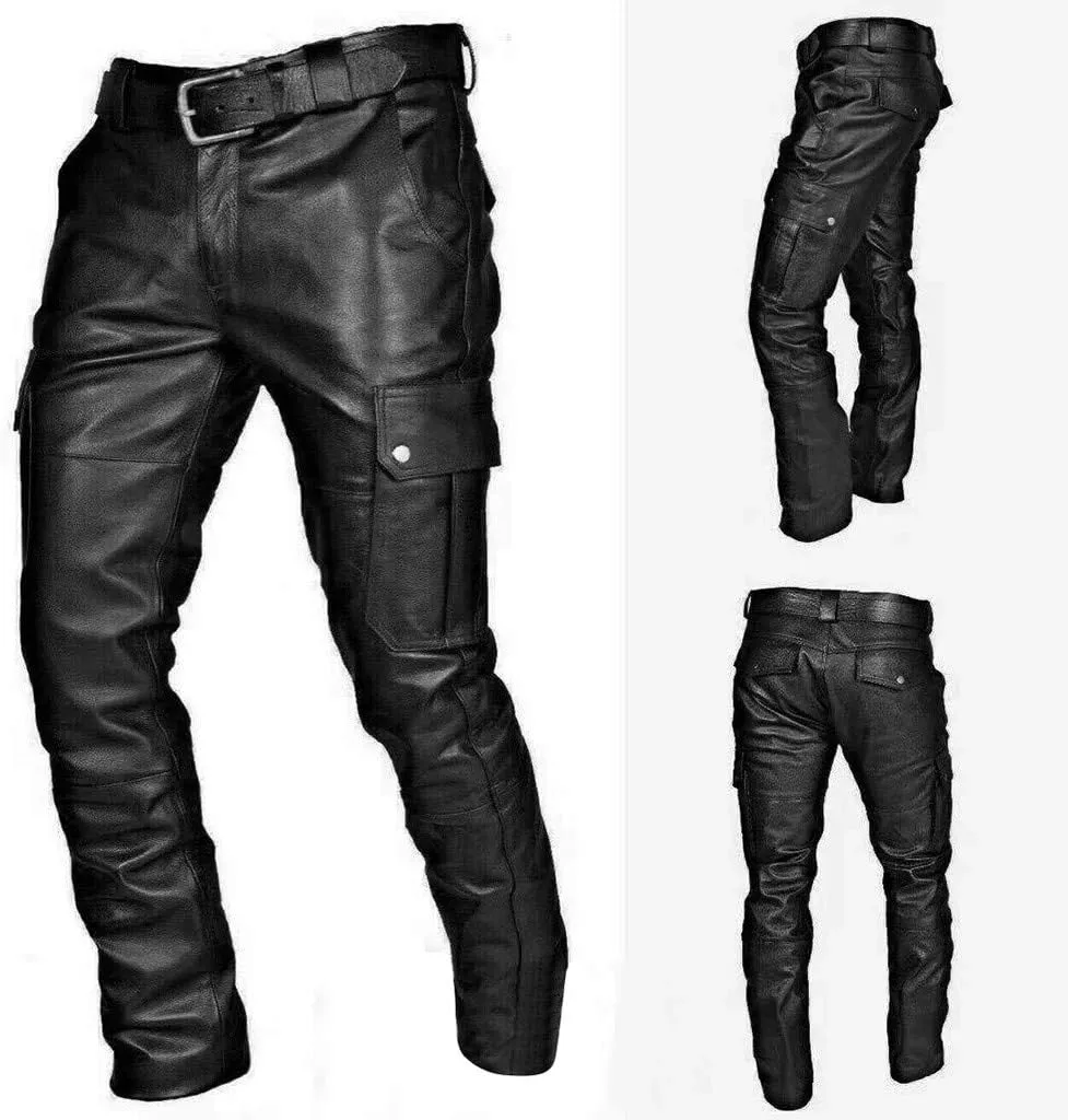 Men's Cargo Pants Casual Linen Drawstring Waist Pant Sweatpant Joggers Loose Beach Walking Running Jogger