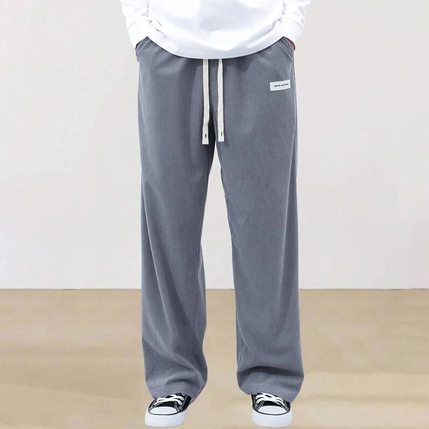 Men's Lightweight Jogging Pant Combat Work Joggers Sports Casual Sweatpants Running Gym Training Pant