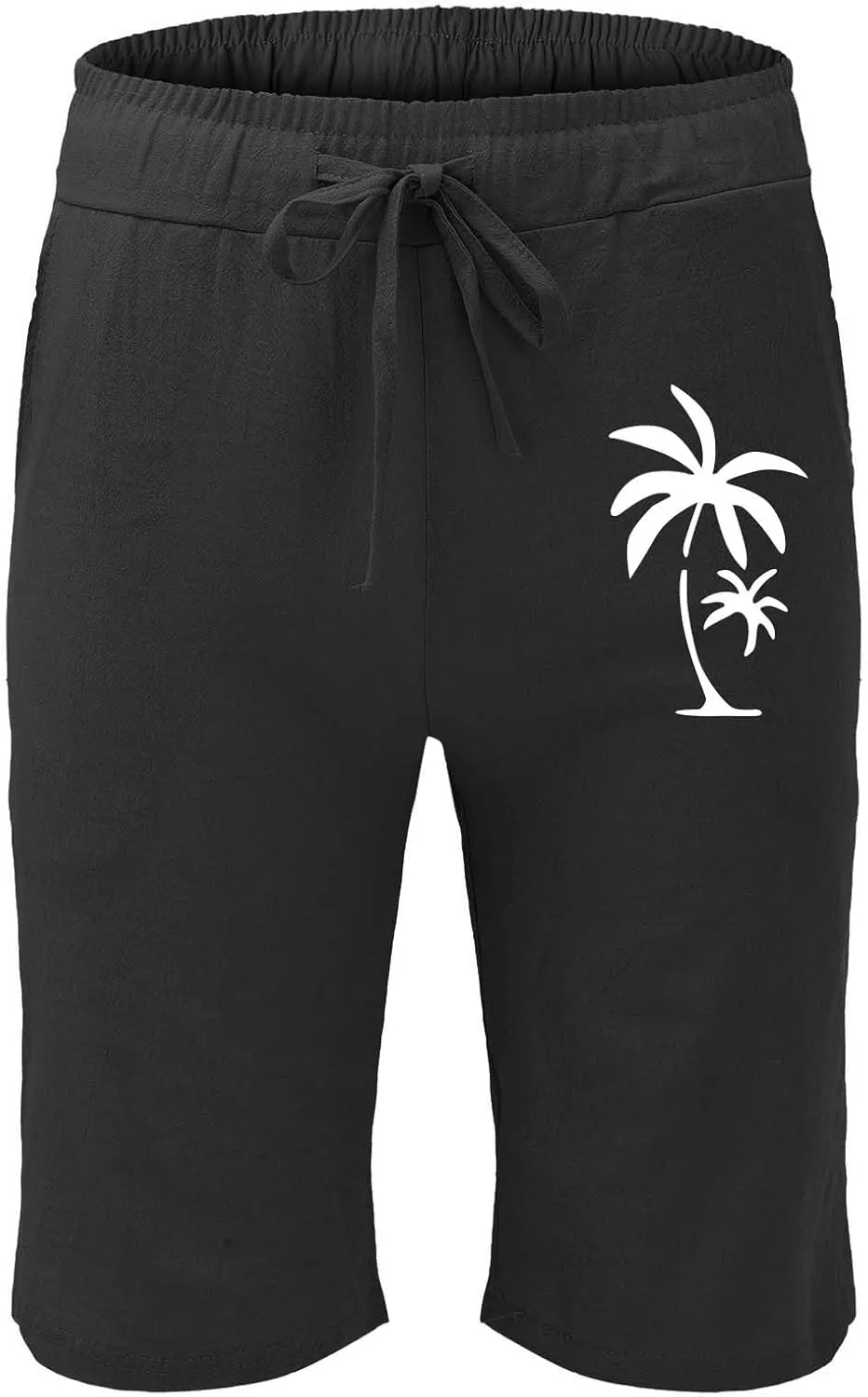 Mens Simple Graphic Lightweight Combat Loose Pants 2024 Summer Casual Shorts Quick Drying Breathable Beach Vacation Bermuda