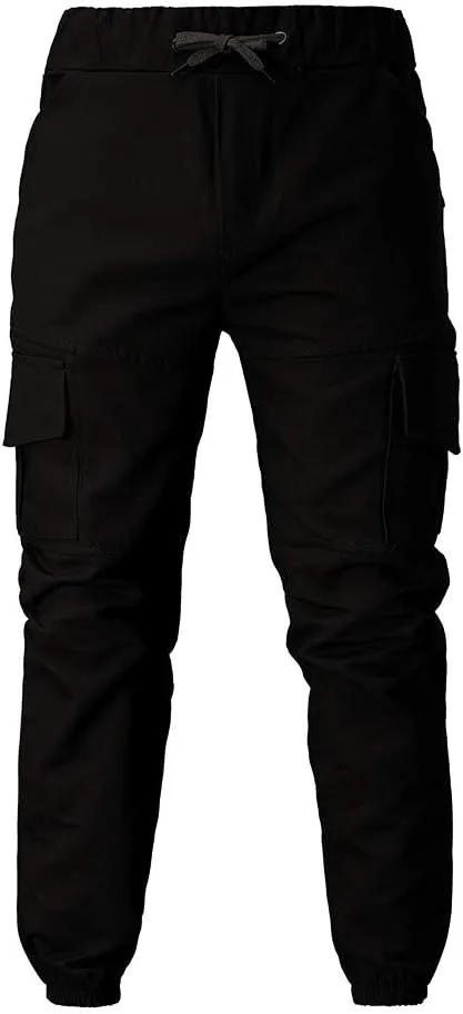 Mens Workout Cargo Sweatpants Trousers Slim Fit Stretch Pants Plaid Sweatpants Mens Fashion Joggers Sports Pants Mens