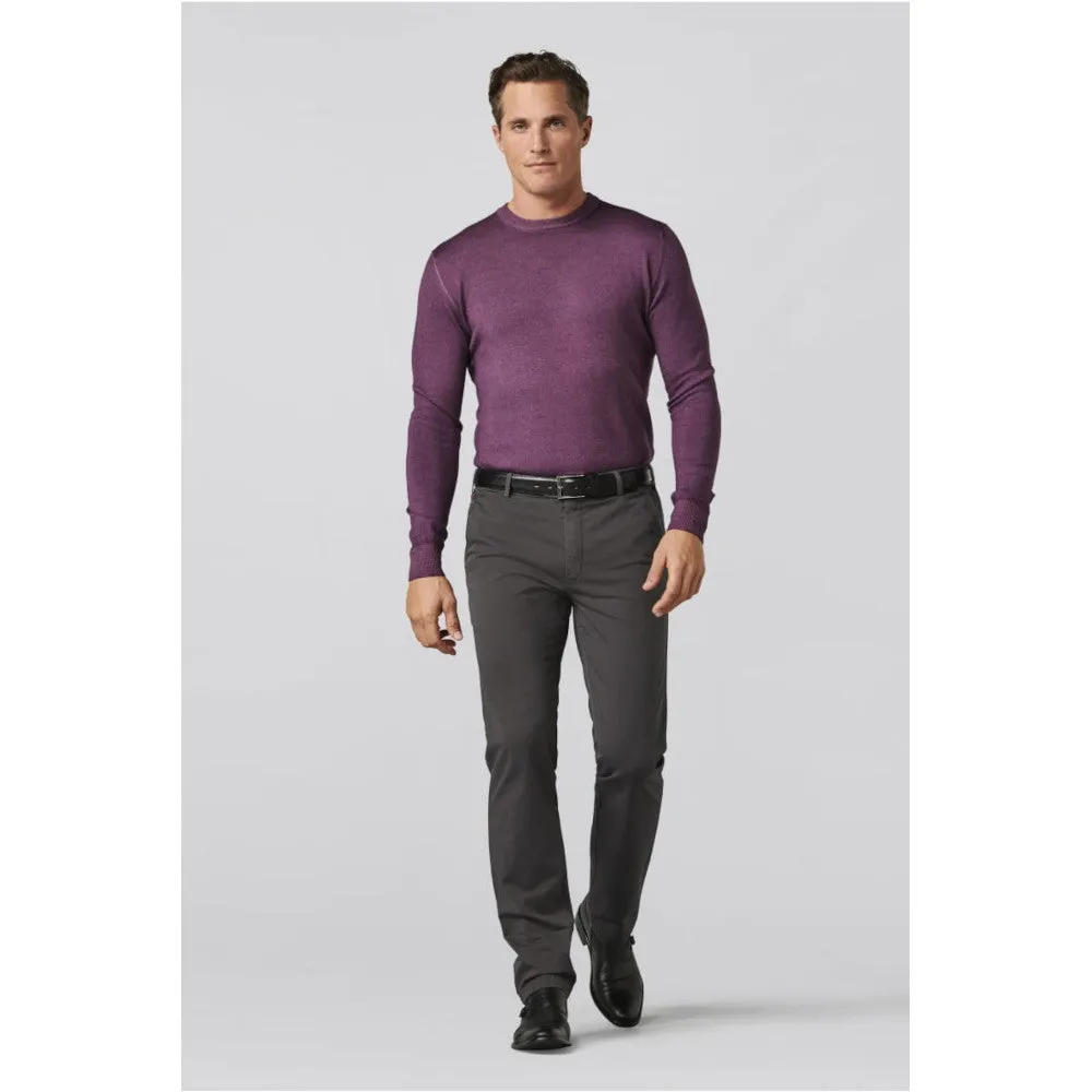 Meyer 316 08 Roma Charcoal Chinos