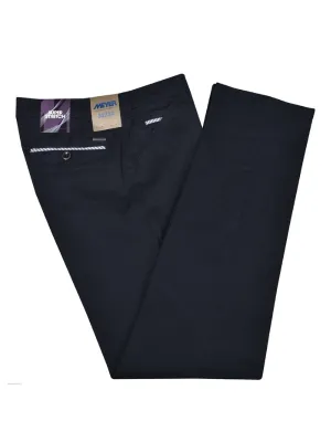Meyer Oslo Navy Trousers
