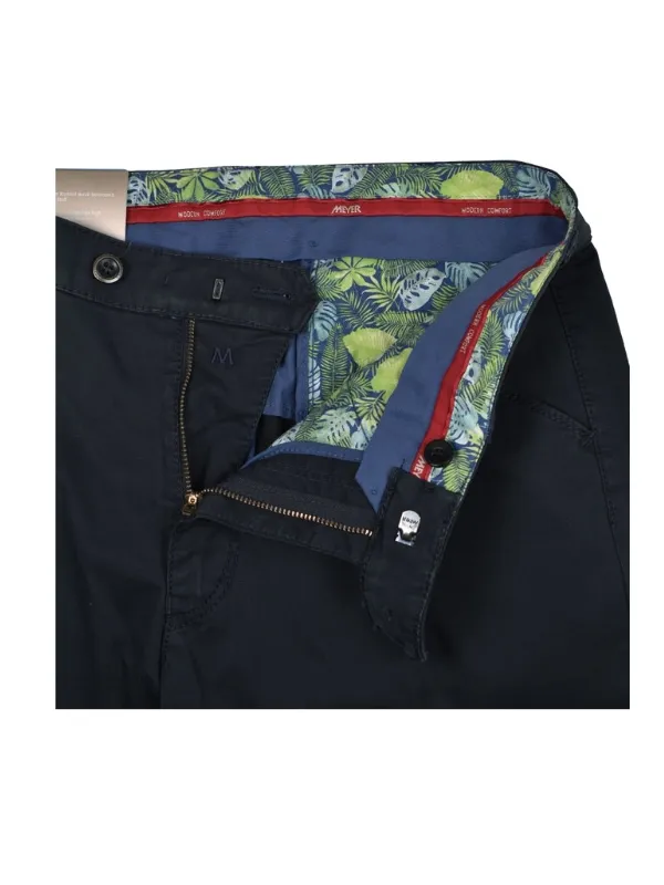 Meyer Oslo Navy Trousers