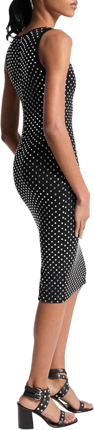 Michael Kors Women's Studded Scoop Neck Dress