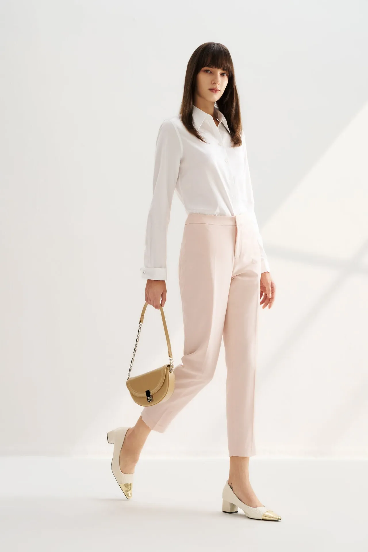 Non-Iron Cotton Stretch Oxford Shirt