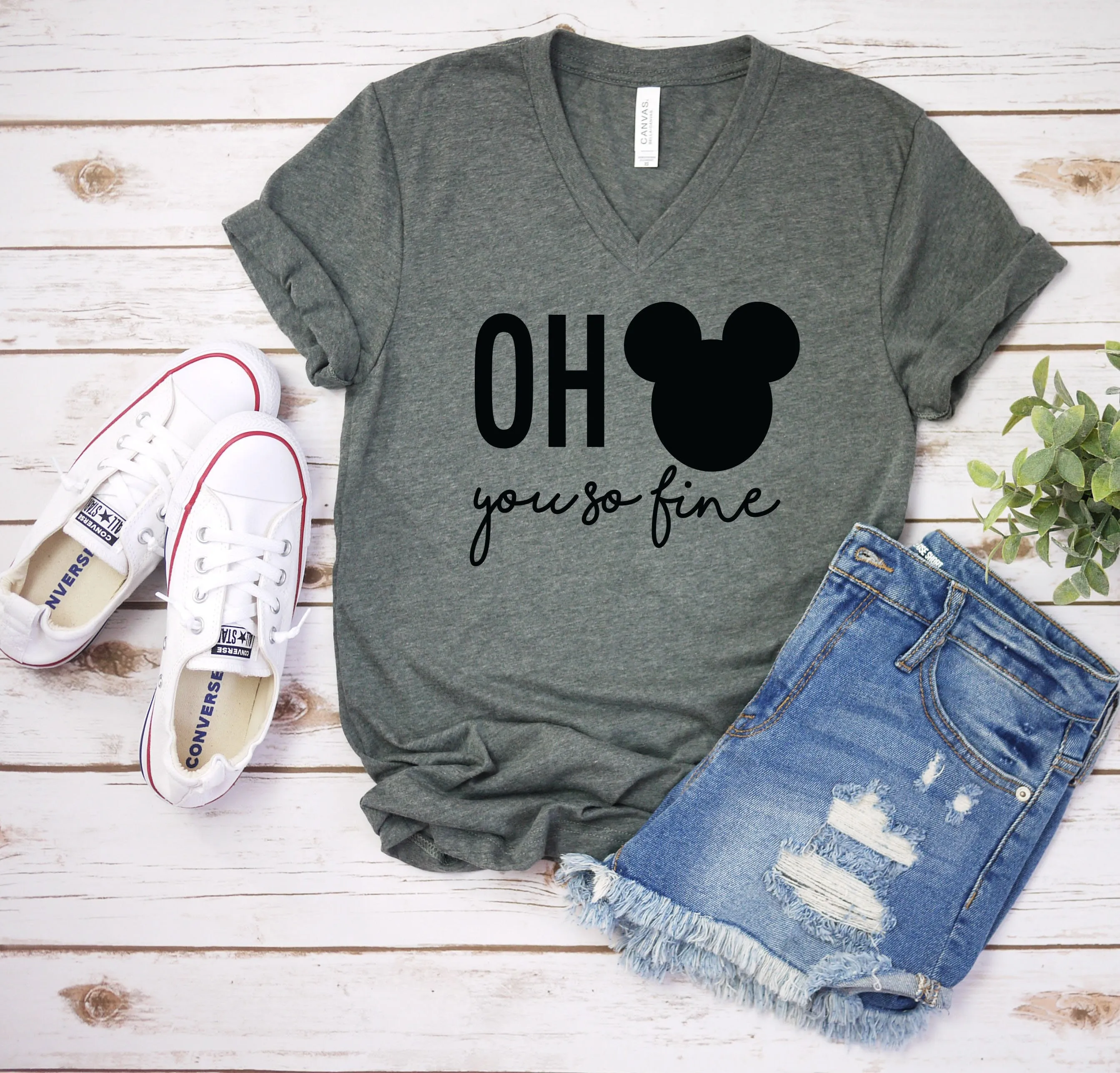 Oh Mickey You So Fine T Shirt- Disney Trip Matching Shirts - Mickey Mouse T Shirt - Cute Mickey Shirt