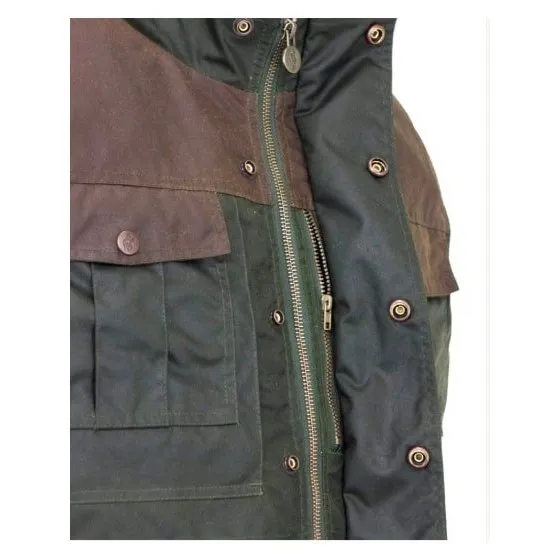 Outback Trading Men's Vest Oilskin