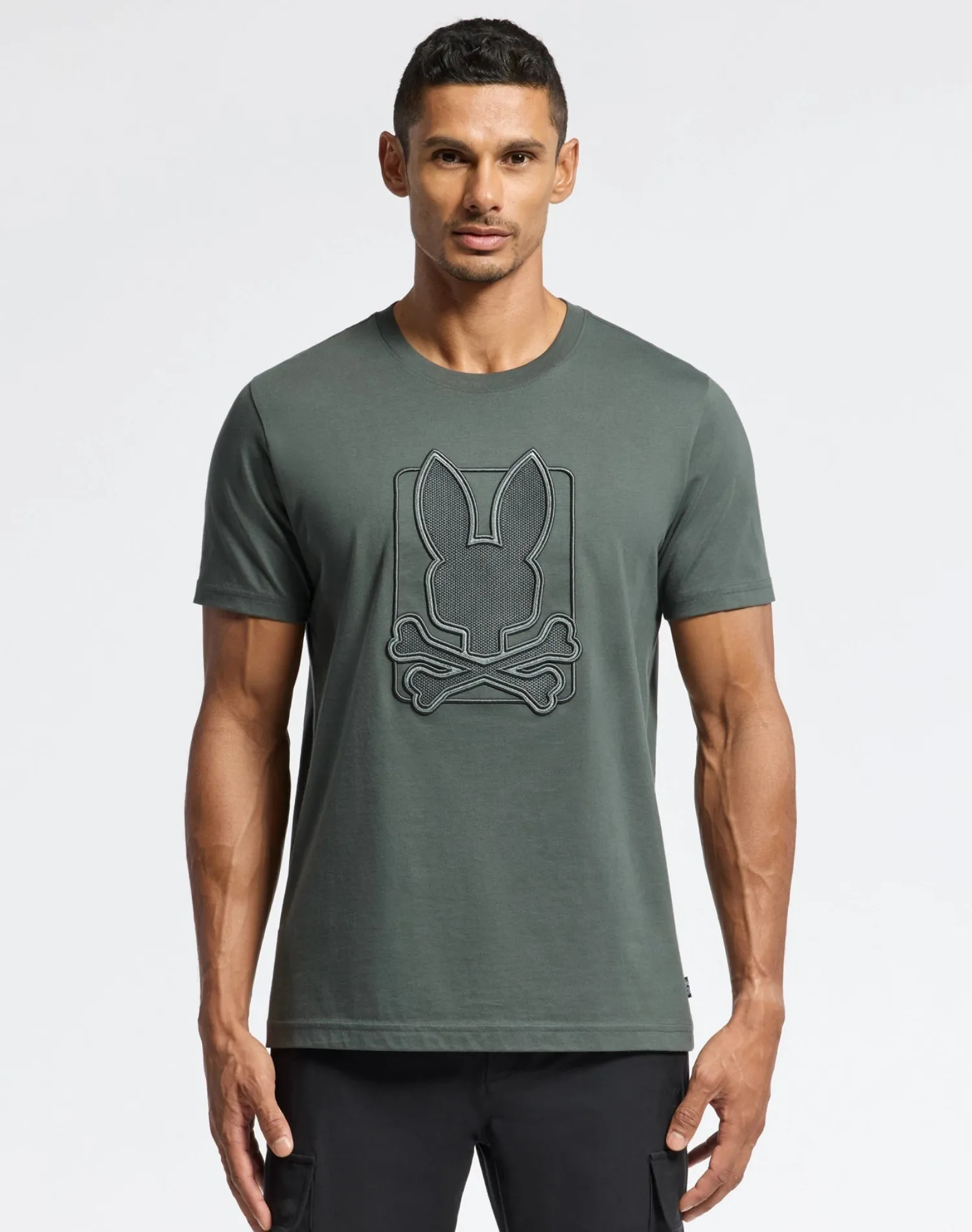 Psycho Bunny Pierce Embroidered Graphic Tee - Urban Chic