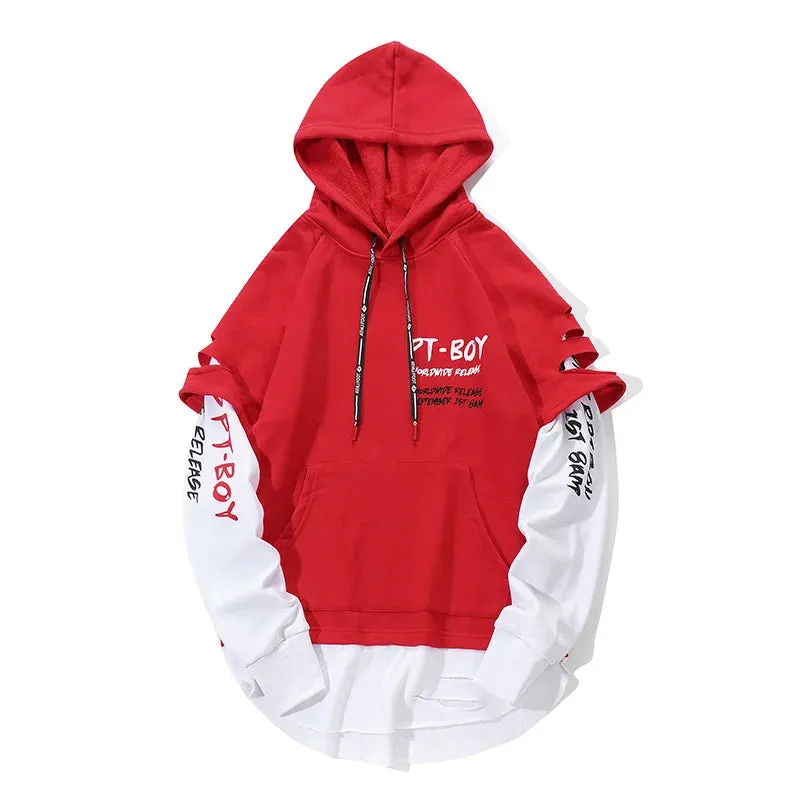 PT-Boy Japanese Men's Hip Hop streetwear Hoodie