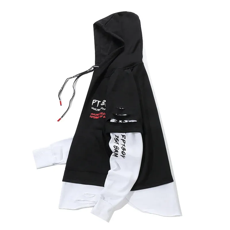 PT-Boy Japanese Men's Hip Hop streetwear Hoodie