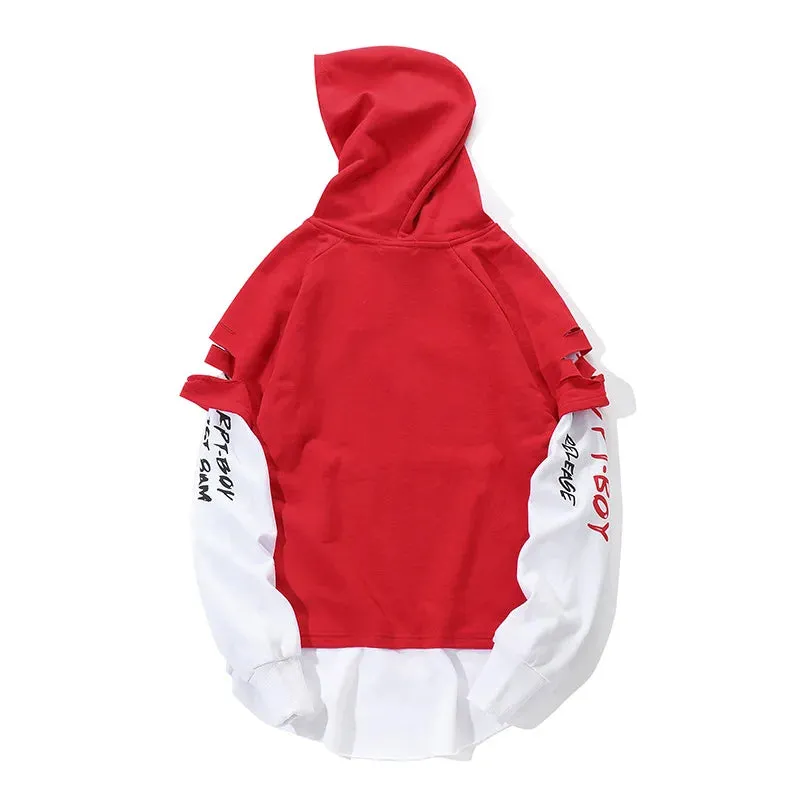 PT-Boy Japanese Men's Hip Hop streetwear Hoodie