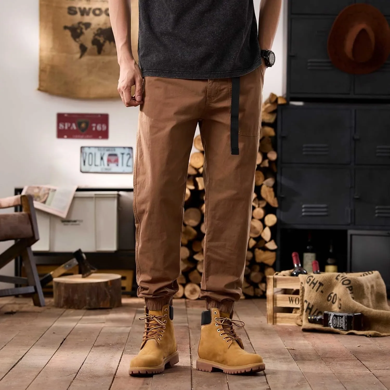 Regular Casual Pants Slim Fit Business Long Pants Men's Sports Pants Men's Cargo Pants Men's Tactical Pants Trousers