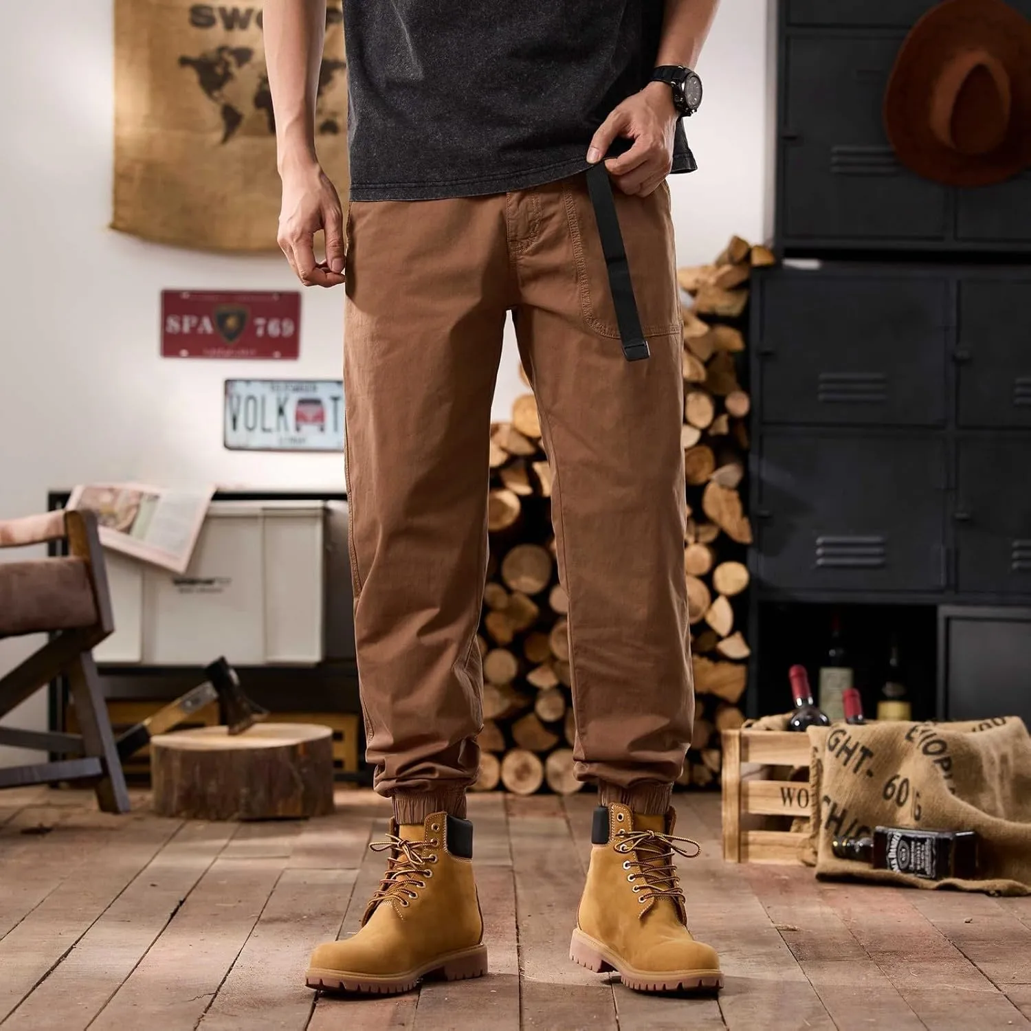 Regular Casual Pants Slim Fit Business Long Pants Men's Sports Pants Men's Cargo Pants Men's Tactical Pants Trousers