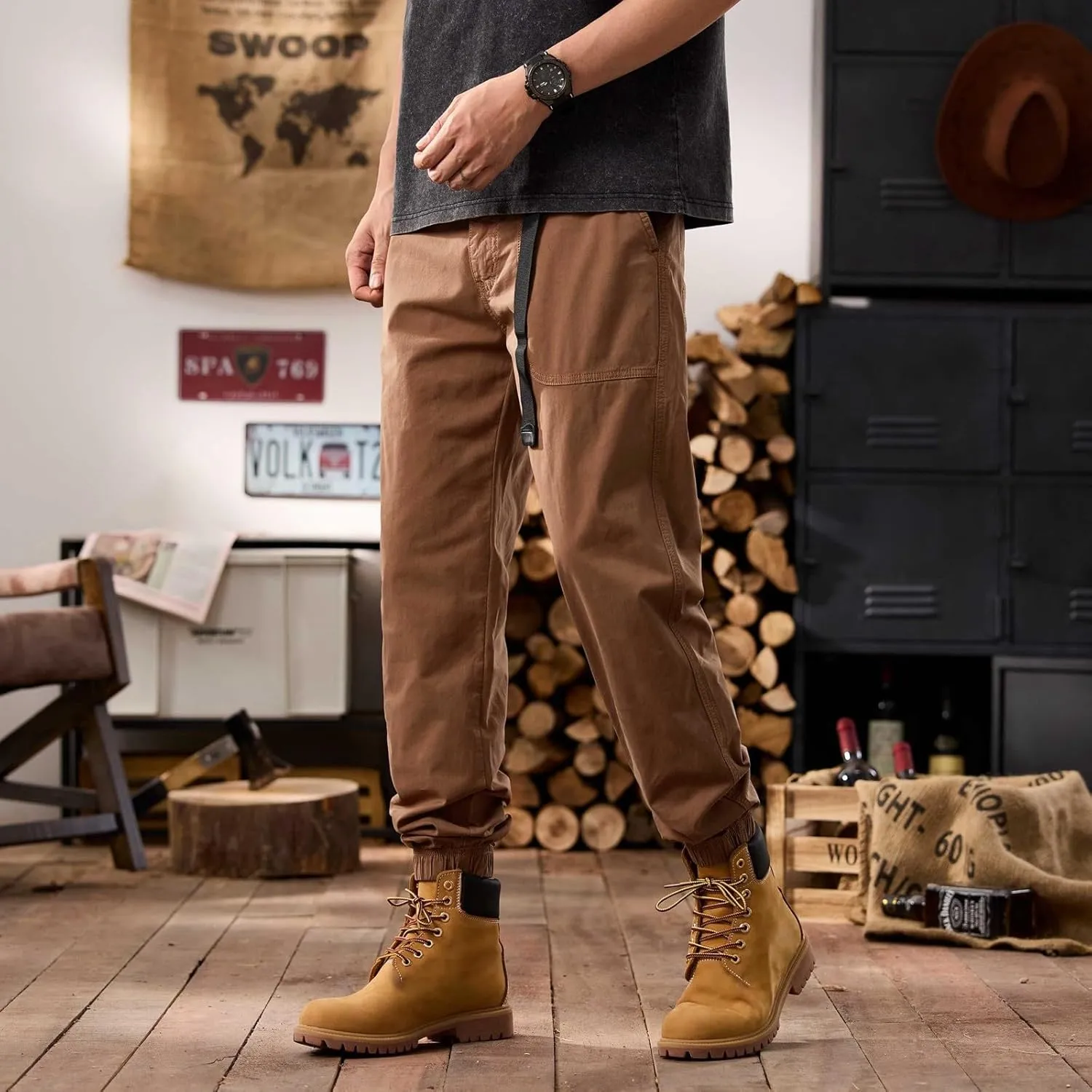 Regular Casual Pants Slim Fit Business Long Pants Men's Sports Pants Men's Cargo Pants Men's Tactical Pants Trousers