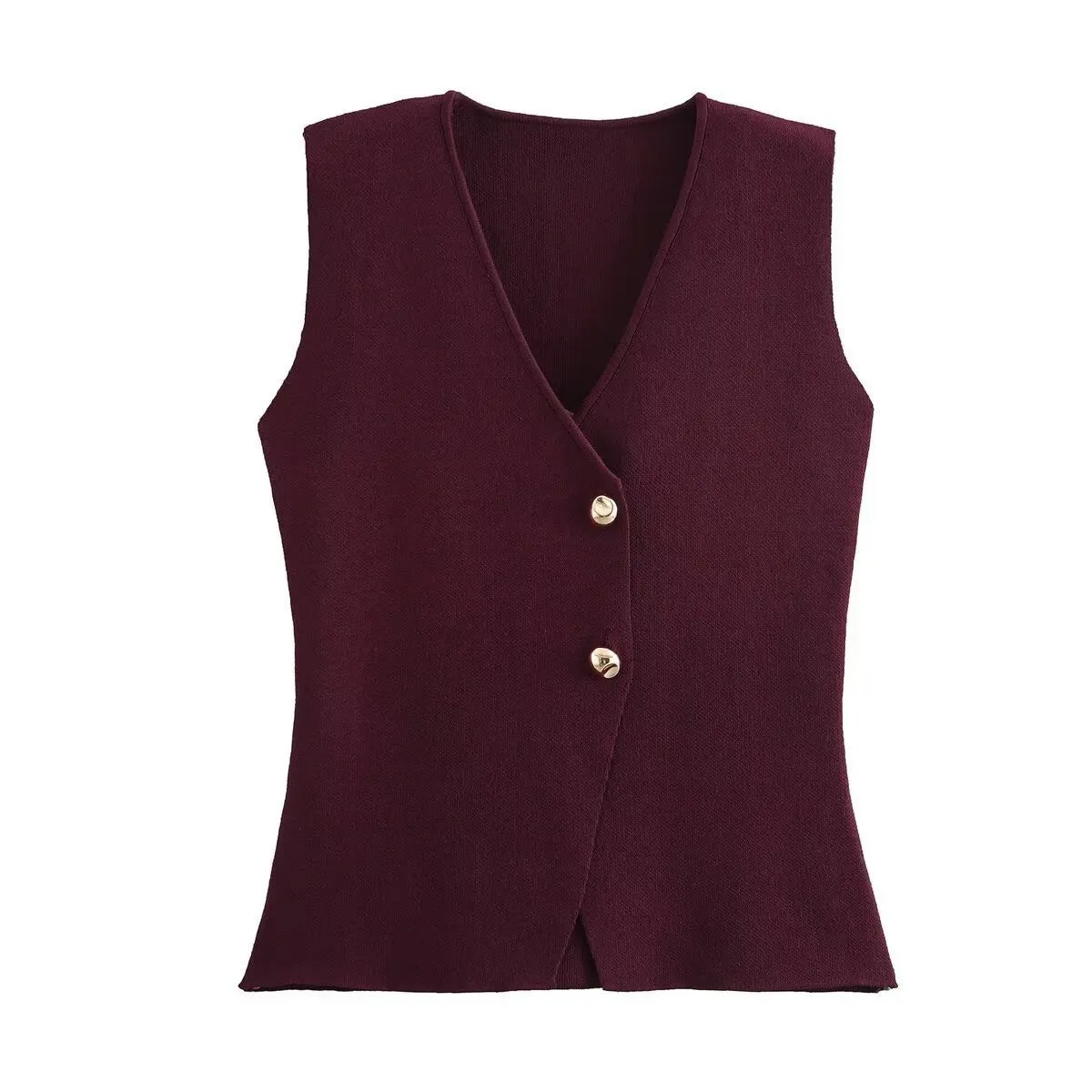 Summer Urban V-Neck Skirt Set