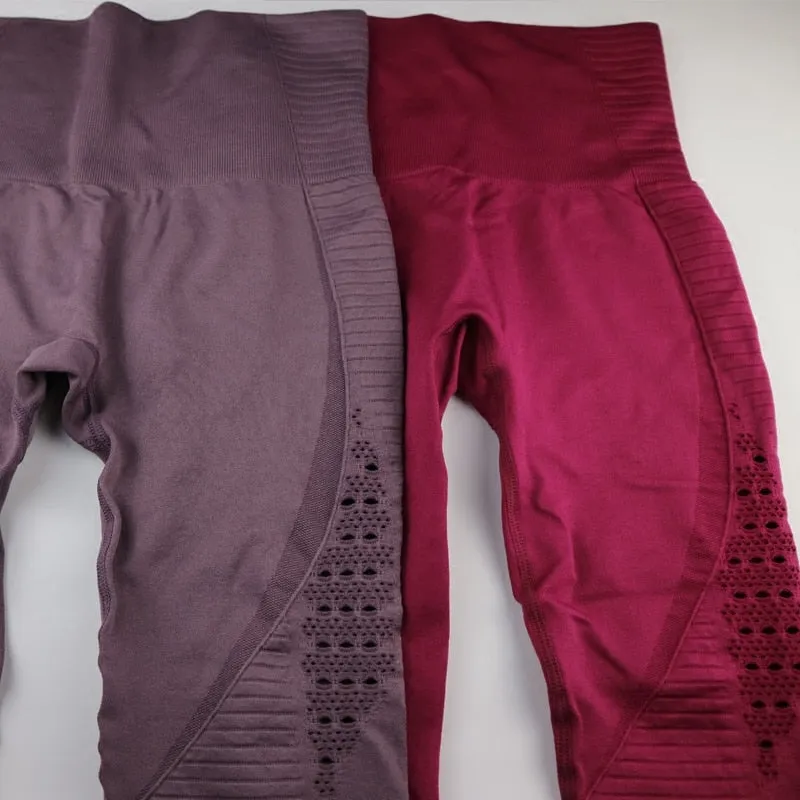 Super Stretchy Gym Tights Energy Tummy Control Yoga Pants