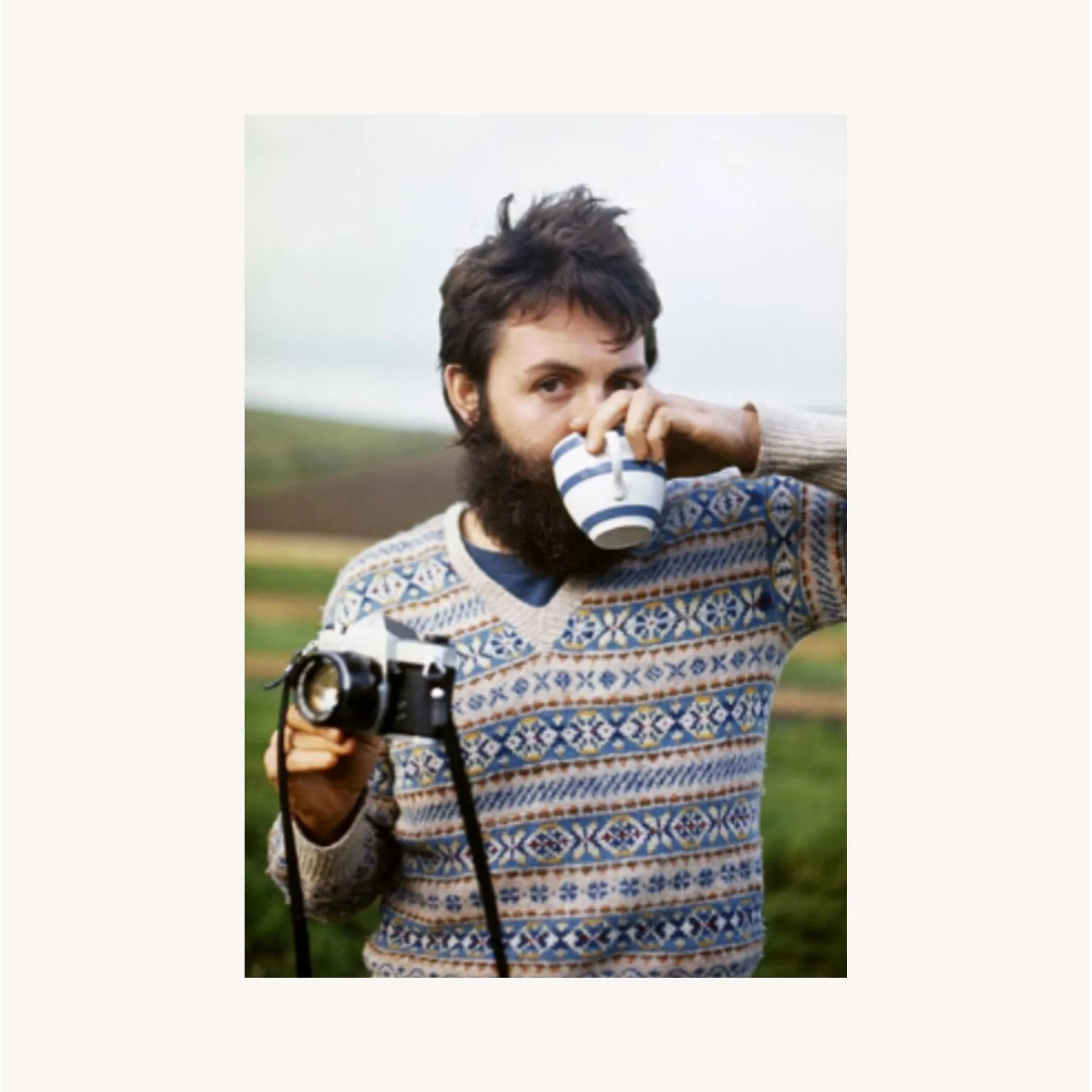 The Real McCoy's Fair Isle Sweater Orange