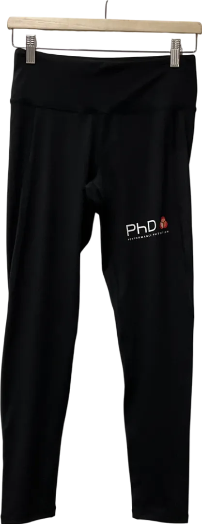 tri dri Black Performance Leggings UK S