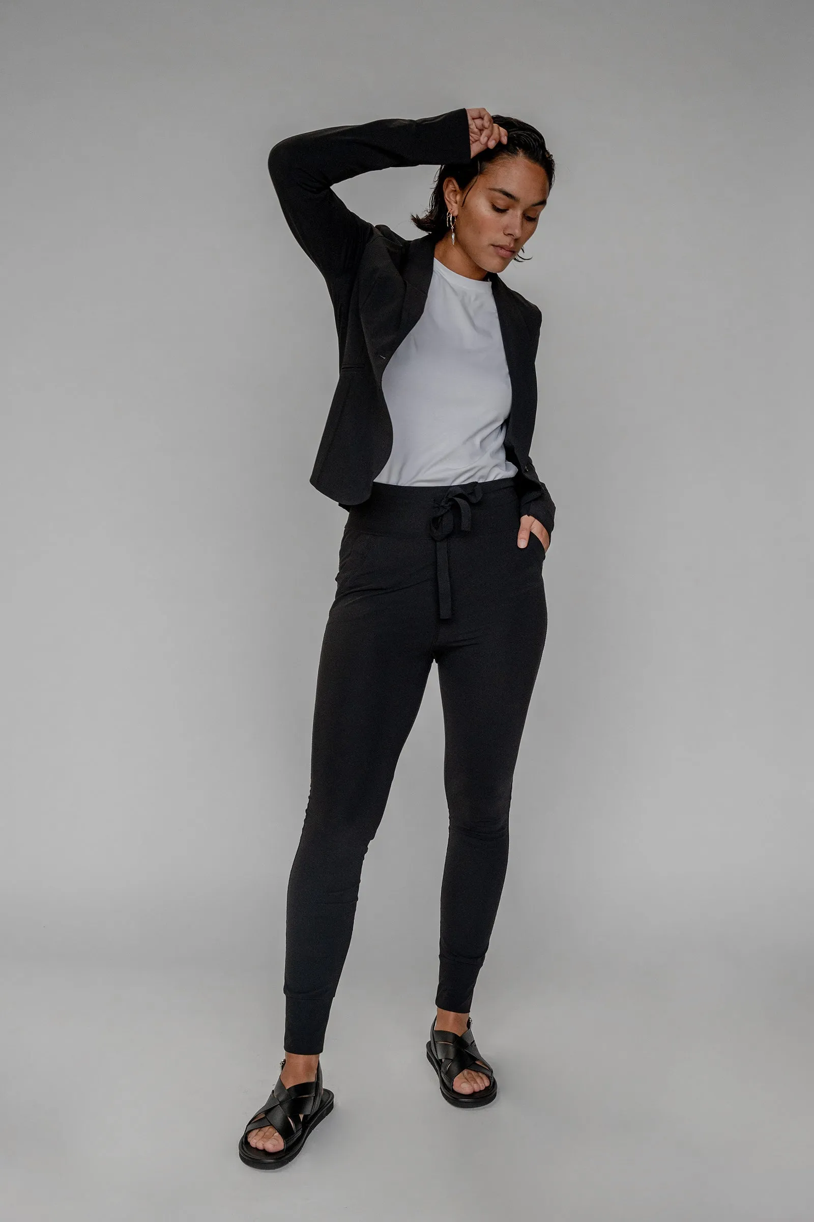 TROUSERS (PITA) BLACK