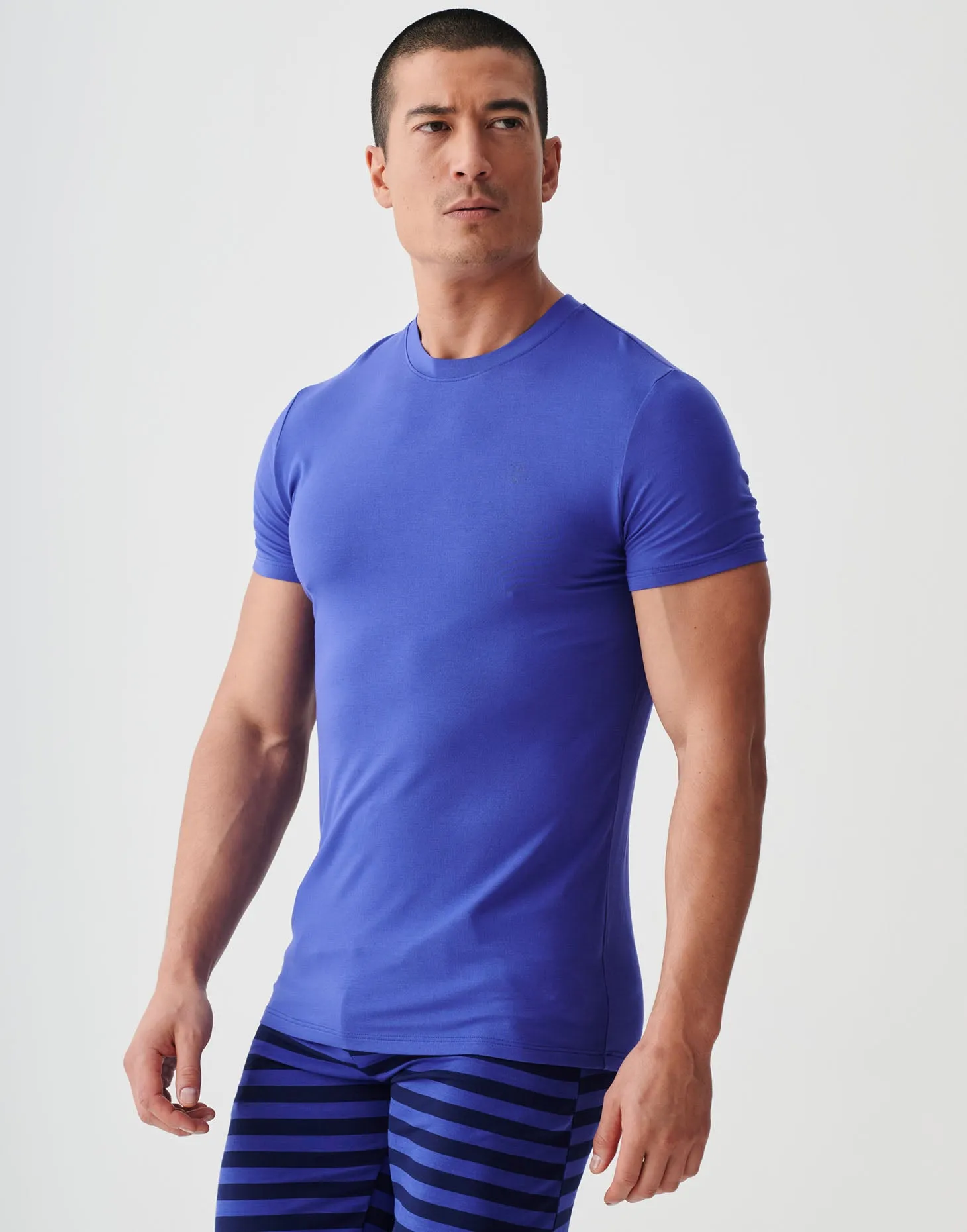 Two-pack Men's Bamboo T-Shirts – Royal Blue & Navy