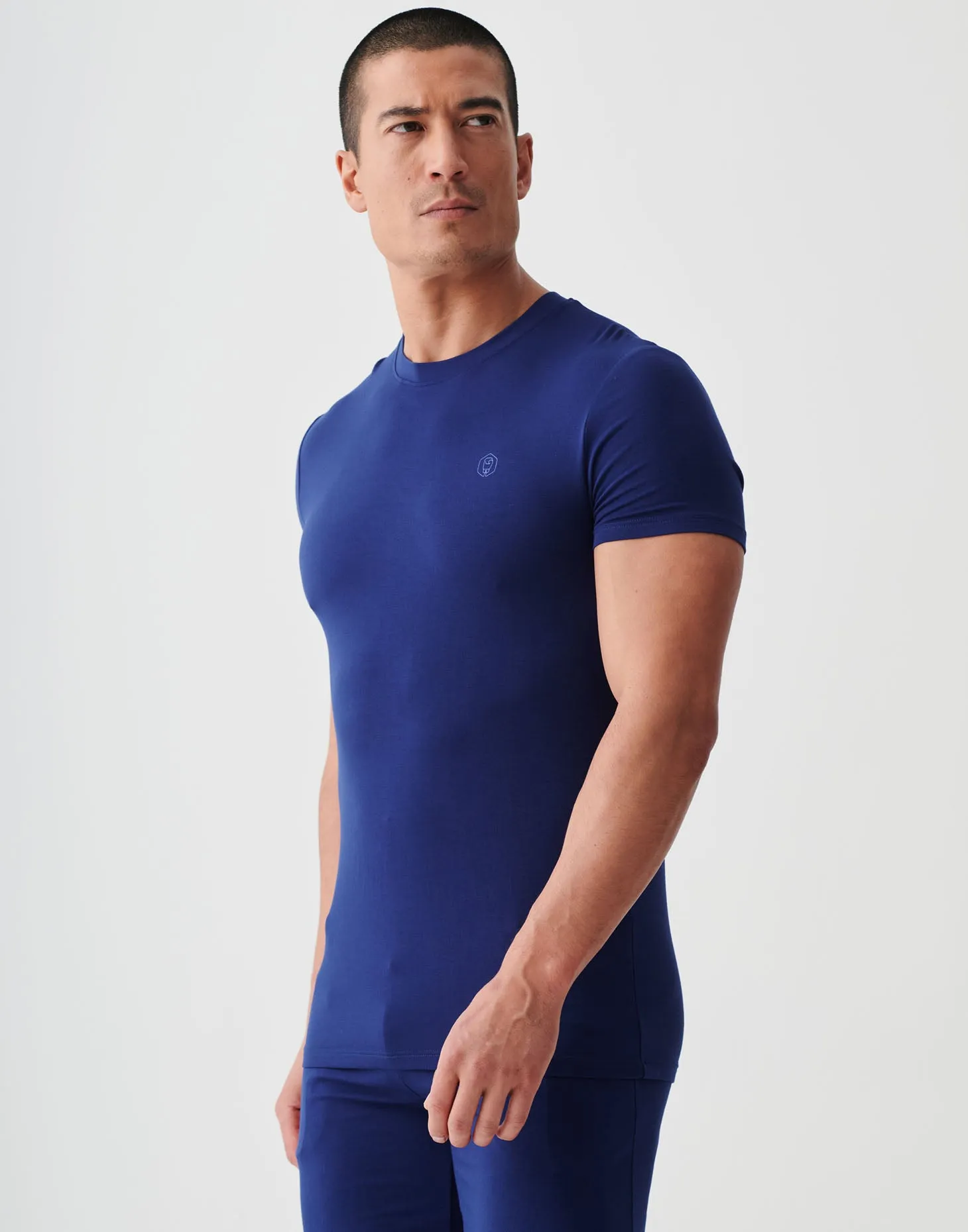 Two-pack Men's Bamboo T-Shirts – Royal Blue & Navy