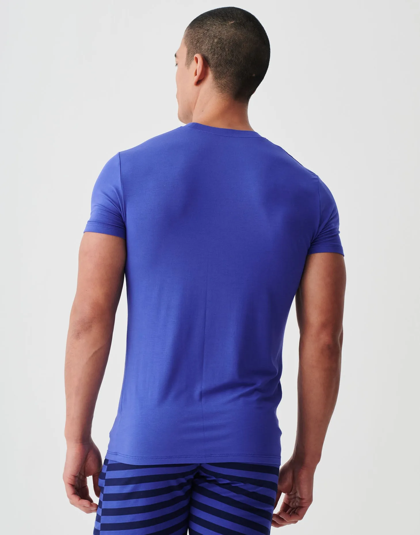 Two-pack Men's Bamboo T-Shirts – Royal Blue & Navy