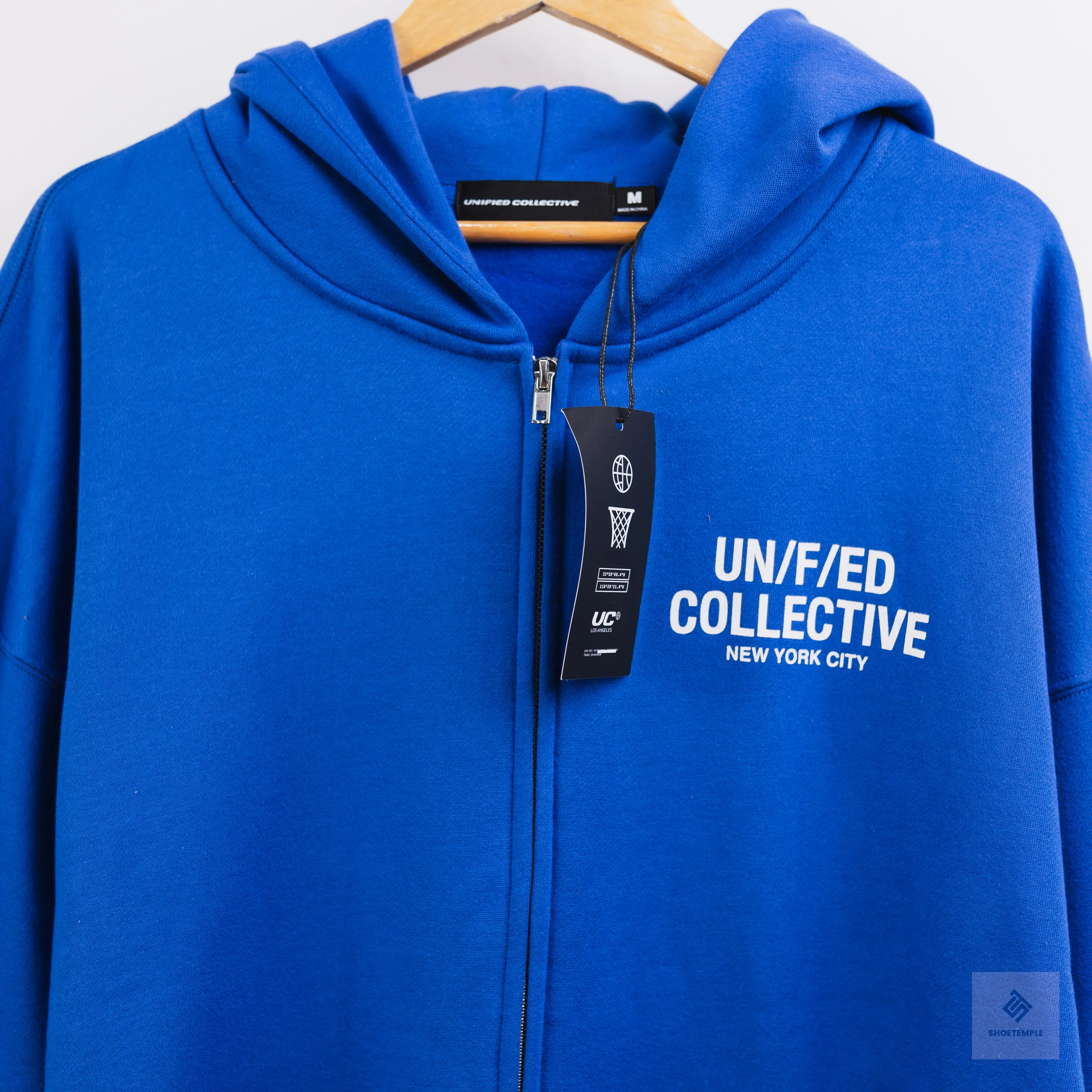 UNIFIED Baggy Zip Through Hoodie