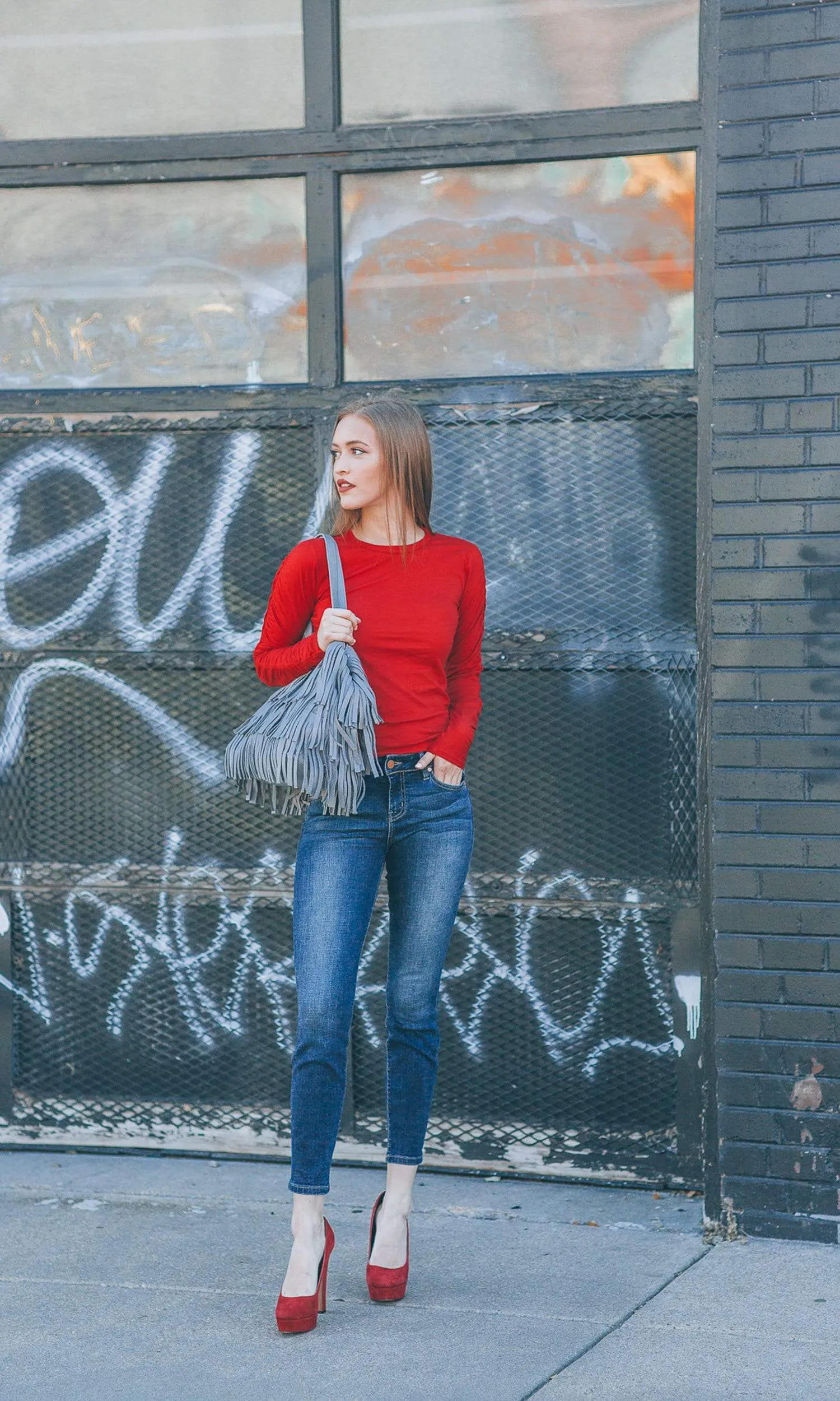 Velvet by Graham & Spencer Miss Shirred Sleeve Top