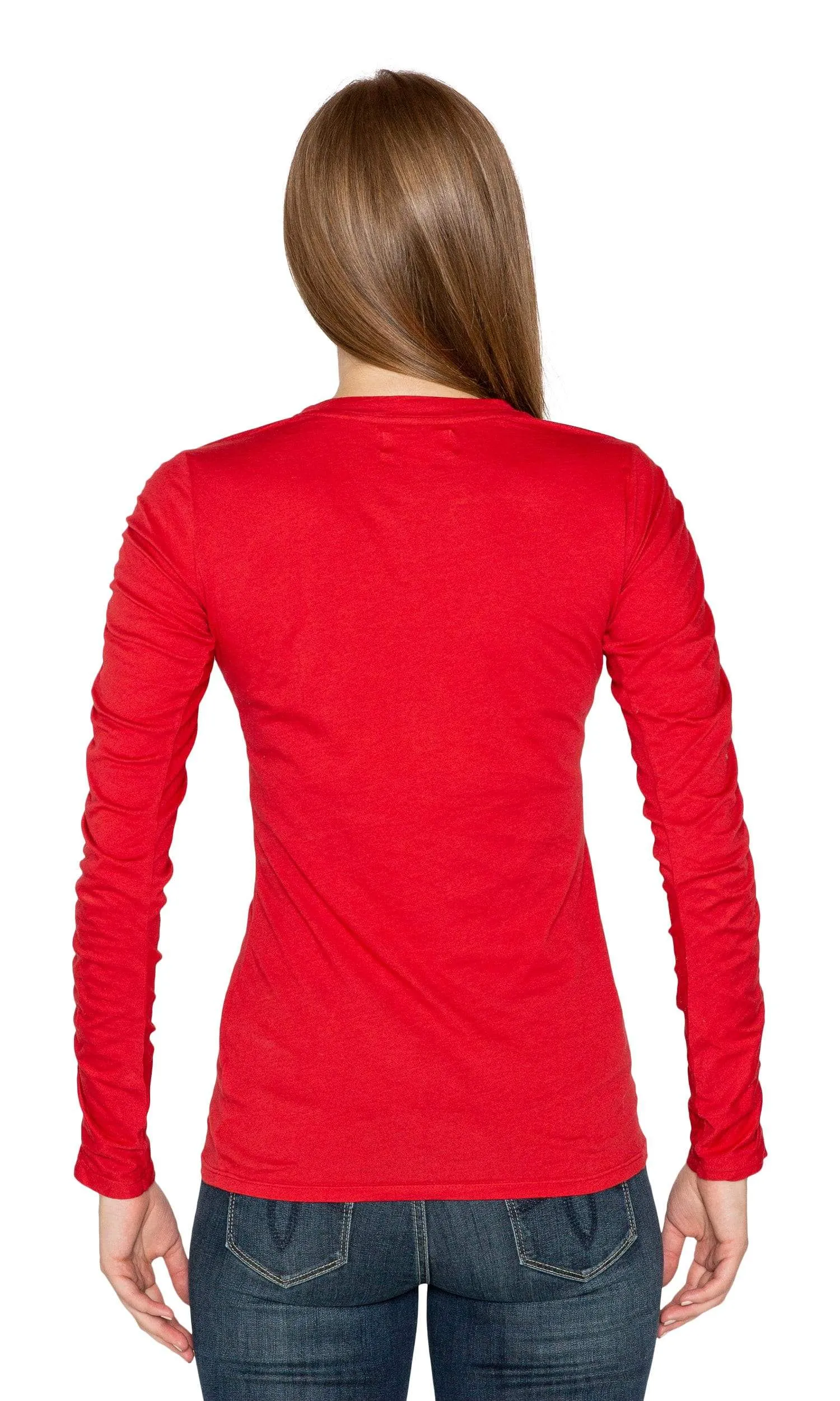 Velvet by Graham & Spencer Miss Shirred Sleeve Top