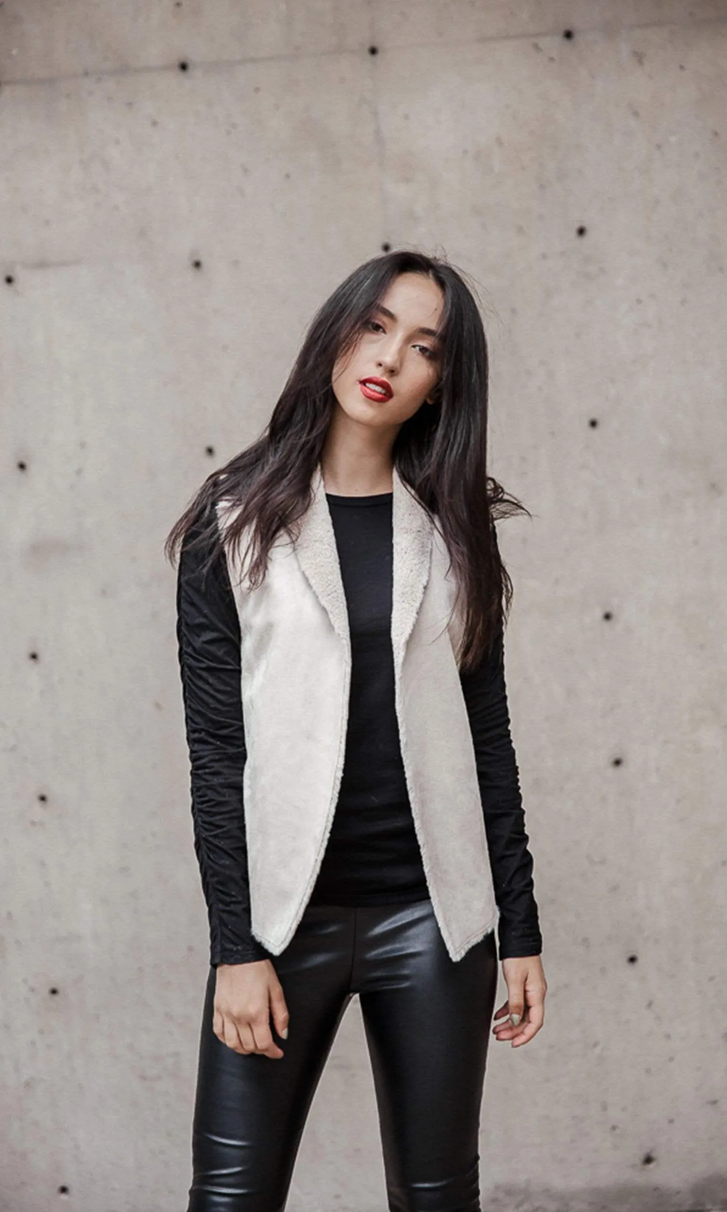 Velvet by Graham & Spencer Miss Shirred Sleeve Top