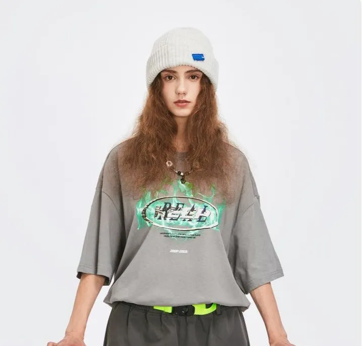 Vintage Funny Printing Casual T-Shirt