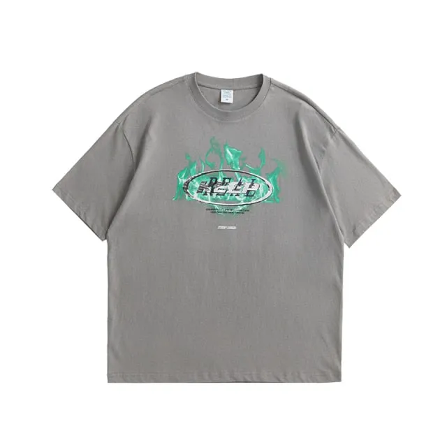 Vintage Funny Printing Casual T-Shirt