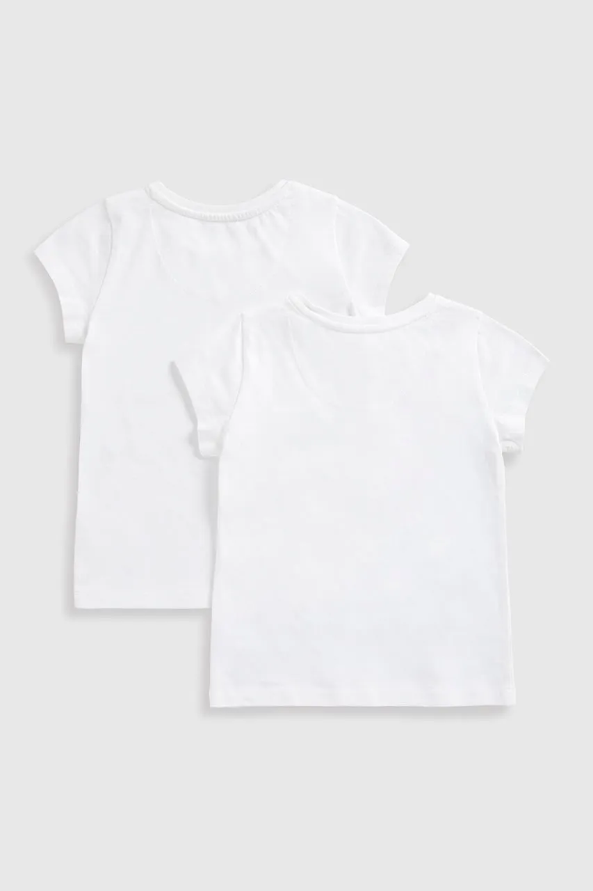 White T-Shirts - 2 Pack