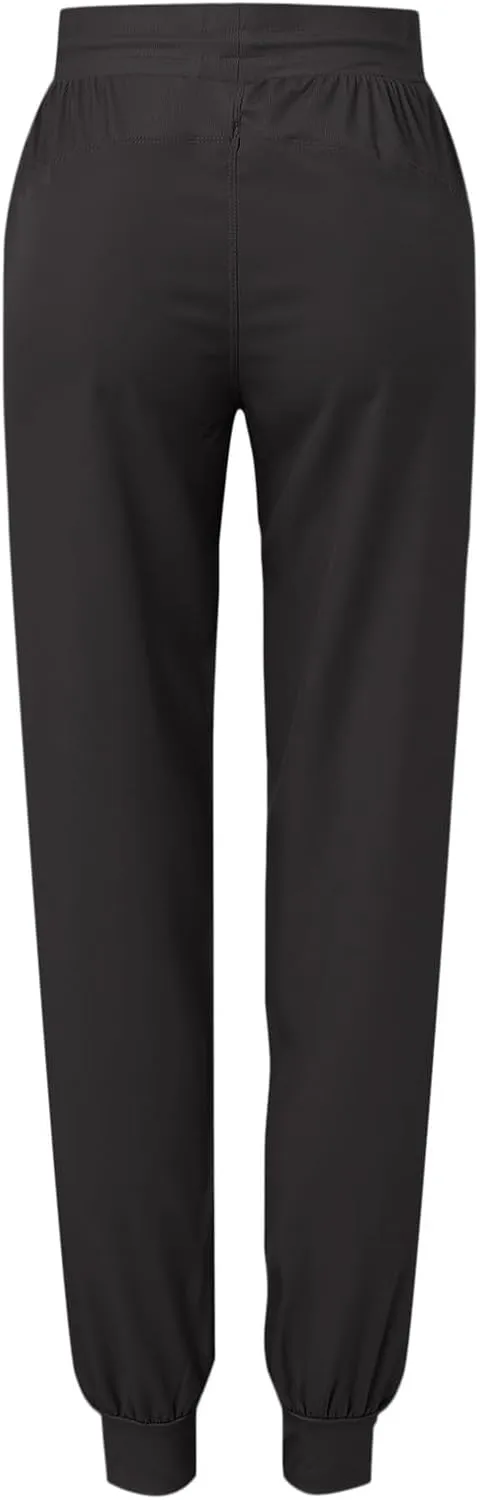 Women Cotton Linen Summer Striped Palazzo Lounge Pants Elastic Waist Stretchy Plus Size Trouser Trendy