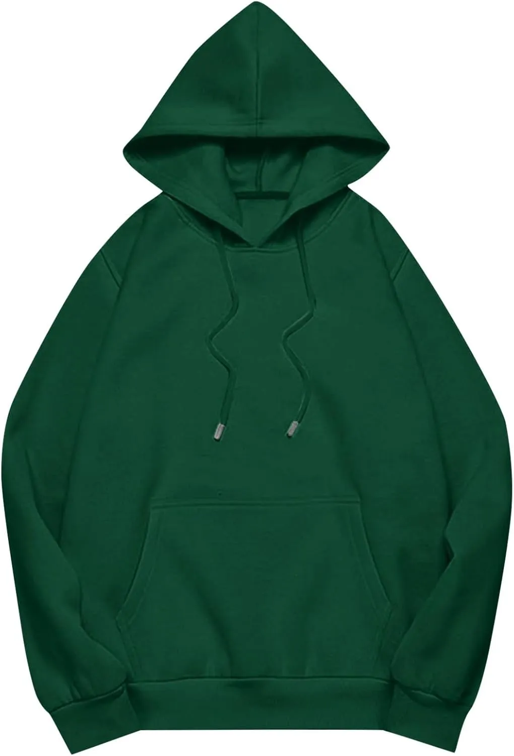 Womens Oversized Hoodies Fleece Sweatshirt Long Sleeve Drawstring Loose Pullover Fashion Top Cute Trendy Outfits with Pocket