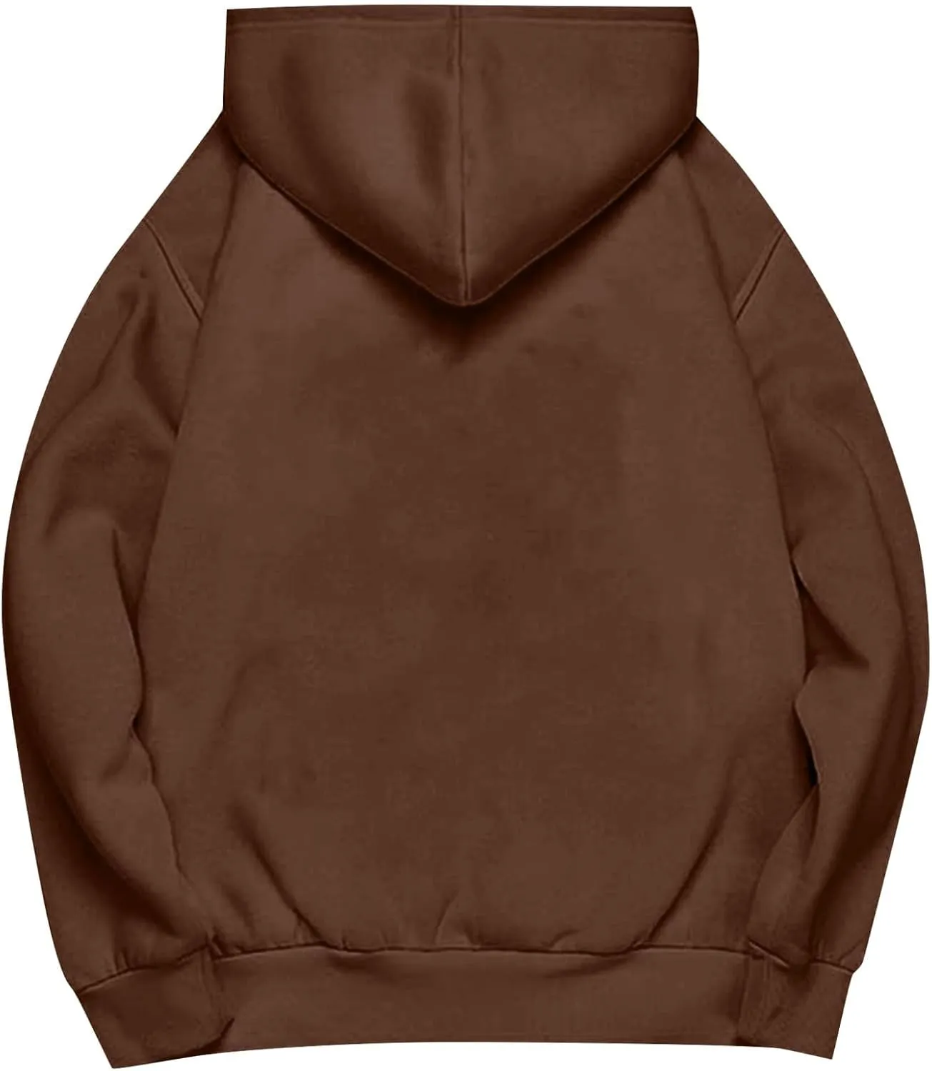 Womens Oversized Hoodies Fleece Sweatshirt Long Sleeve Drawstring Loose Pullover Fashion Top Cute Trendy Outfits with Pocket