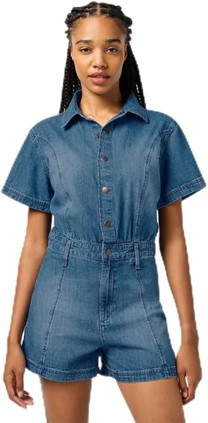 Wrangler Women's Romper Jumpsuit, Urban Echo, XX-Large