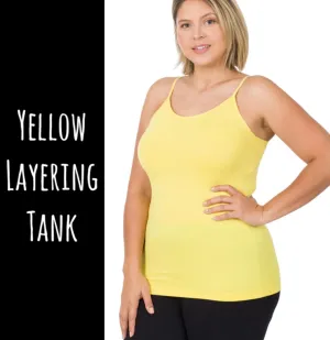 Yellow Layering Tank